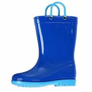 Kids Blue Waterproof Rain Boots